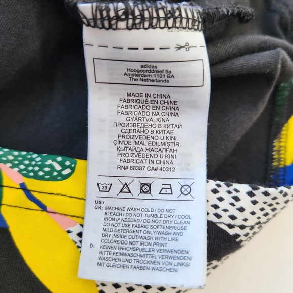 Floral Tee Dress X HER Studio London Women's Black Flowers Short Sleeve Medium - Picture 6 of 10